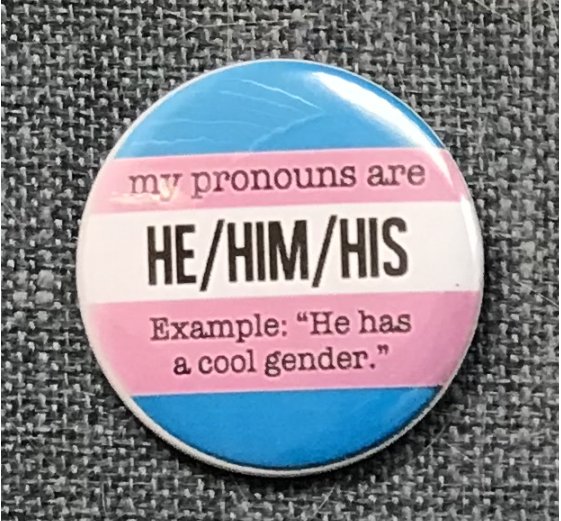 My Pronouns Are - He/Him/His